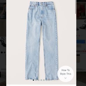 Abercrombie Straight Leg Jeans